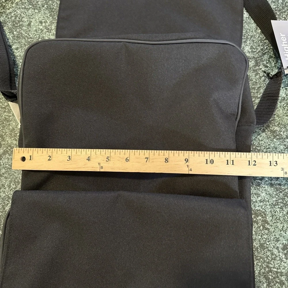 Vtg Y2K DIOR Higher  Homme Parfum Black Shoulder UNISEX Messenger Laptop Bag